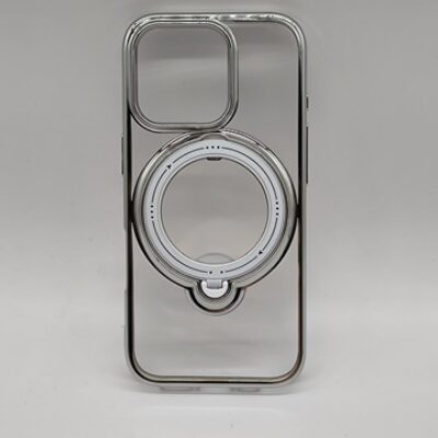 Coque anneau Blanc compatible Magsafe pour Iphone 16 pro max